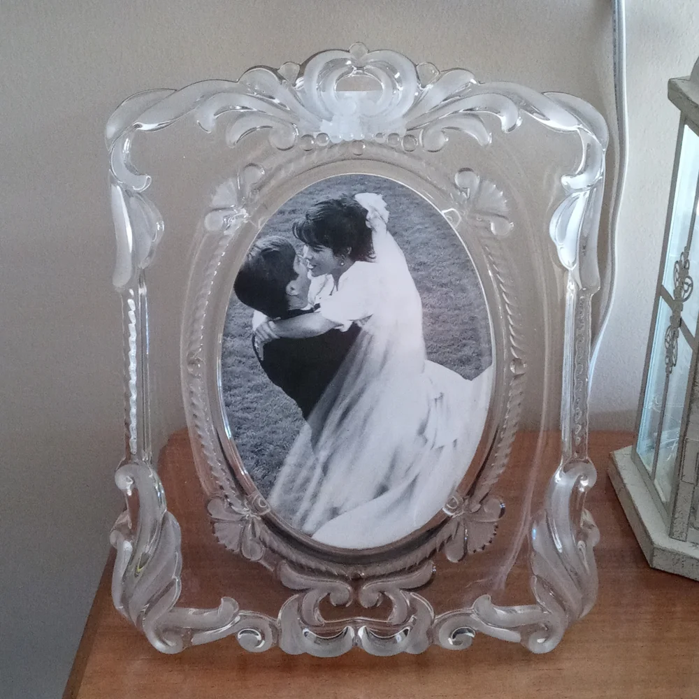 Crystal picture frame